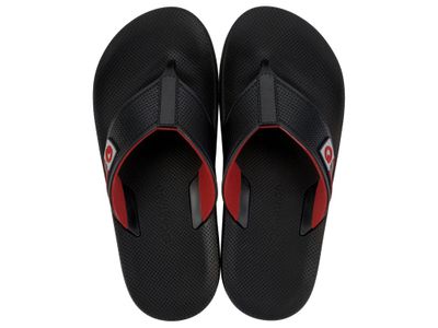 Sandalia Hombre Negro/Rojo Siena Cartago