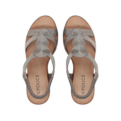 Imagen 2 del producto Sandalia Mujer Plata Camila Police