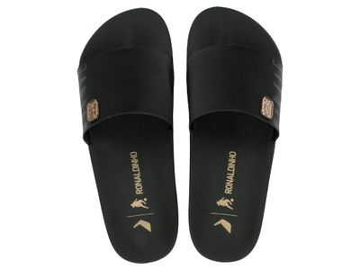 Sandalia Hombre Negro Slide R10 Rider