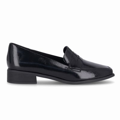 Mocasin Mujer Negro/Charol Giovanna Piccadilly