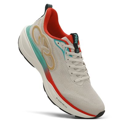 Imagen 2 del producto Zapatilla Running Hombre Pride 4 Celeste/Rojo/Arena
