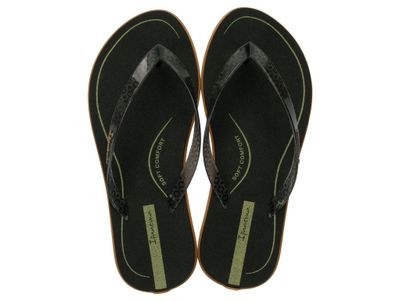 Sandalia Mujer Negro Rio Ipanema