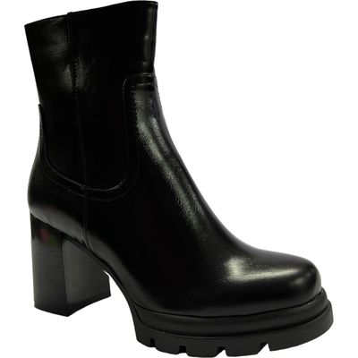 Imagen 2 del producto Botin Mujer Negro Taco Medio Bilbao Detogni