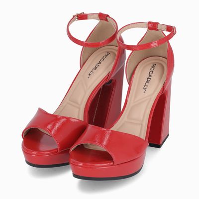 Imagen 2 del producto Sandalia Mujer Rojo/Charol Cristine 319 Piccadilly