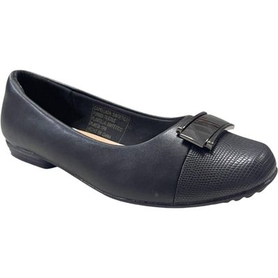 Imagen 2 del producto Zapato Mujer Negro Taco Bajo Vera Detogni