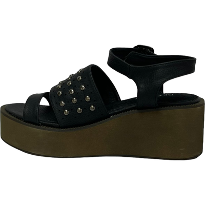 Imagen 2 del producto Sandalia Mujer Negro Lugo Detogni