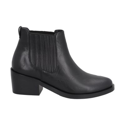 Botin Casual Mujer Negro Aura Police