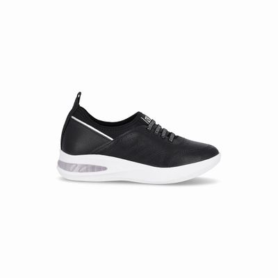 Imagen 1 del producto Zapatilla Urbana Mujer Negro/Elastico Soft Step Piccadilly