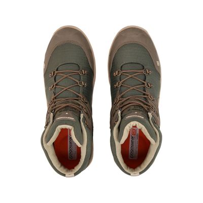 Imagen 2 del producto Botín Hombre Trekking Verde/Marrón Fuga Gogowear