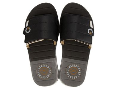 Sandalia Hombre Negro Sevilla Cartago