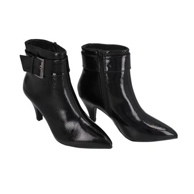 Imagen 2 del producto Botin Casual Mujer Negro Charol  Karmin Police