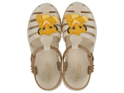 Sandalia Infantil Beige Disney Duo Ipanema