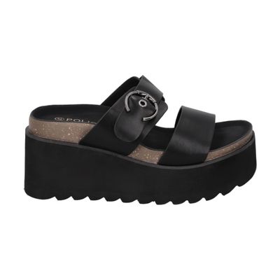 Sandalia Mujer Negro Nora Police