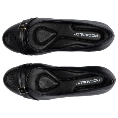 Imagen 2 del producto Zapato Mujer Negro/Dorado Laura Piccadilly