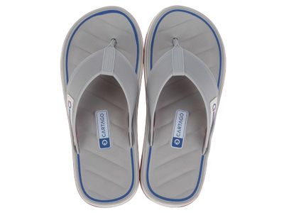 Sandalia Hombre Blanco/Gris Malaga Cartago