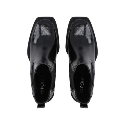 Imagen 2 del producto Botin Mujer Negro Charol Gloss Police