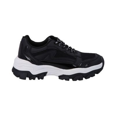 Zapatilla Urbana Mujer Negro Letti II Police