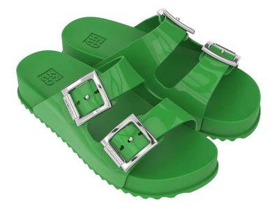 Sandalia Mujer Verde Partner 323 Zaxy