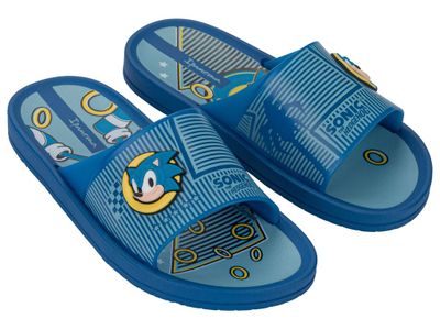 Imagen 2 del producto Sandalia Infantil Azul/Amarillo Sonic Slide Ipanema