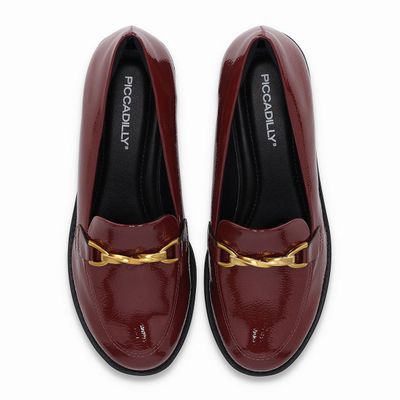 Imagen 2 del producto Mocasin Mujer Burdeo/Charol Leci Piccadilly
