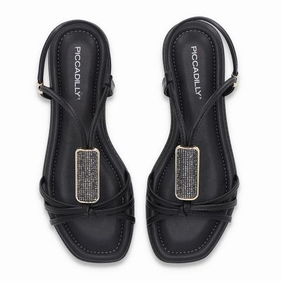 Imagen 2 del producto Sandalia Mujer Negro/Strass Gabi 069 Piccadilly