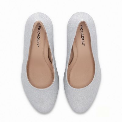 Imagen 2 del producto Zapato Mujer Plata/Glitter Evelin Piccadilly