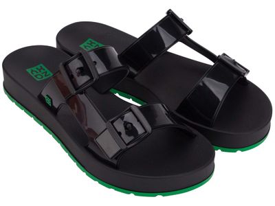 Sandalia Mujer Negro Flash Zaxy