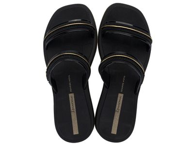Sandalia Mujer Negro Glow Slide Ipanema