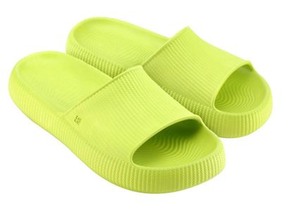 Sandalia Mujer Amarillo Leveza 337 Zaxy