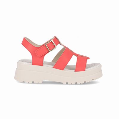 Sandalia Mujer Naranja Cláudia Piccadilly