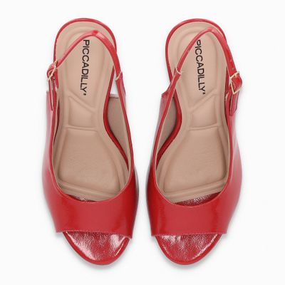 Imagen 2 del producto Sandalia Mujer Rojo/Charol Cristine Piccadilly