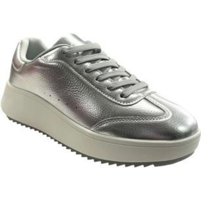Imagen 2 del producto Zapatilla Urbana Mujer Plateado Alexa Detogni