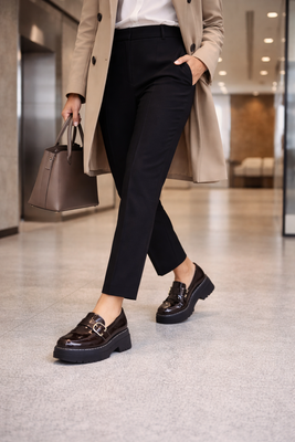 Imagen 2 del producto Mocasin Mujer Chocolate Fabiana Piccadilly