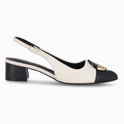 Zapato Mujer Negro/Crema Taci 80 Piccadilly