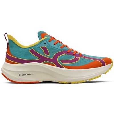 Zapatilla Running Mujer Corre 4 Celeste/Multi