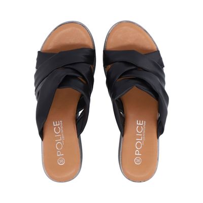 Imagen 2 del producto Sandalia Mujer Negro Plataforma Lele Police