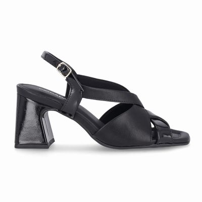 Sandalia Mujer Negro Flavia 78 Piccadilly