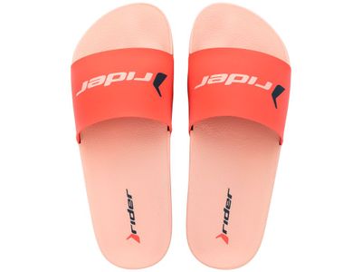 Sandalia Mujer Beige/Naranja Full Basic Rider