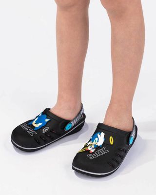 Imagen 2 del producto Sandalia Infantil Negro/Azul Sonic Speed Ipanema