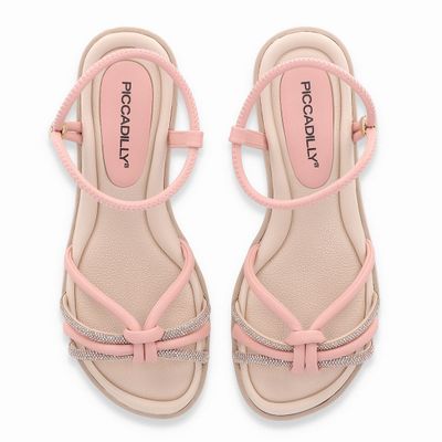 Imagen 2 del producto Sandalia Mujer Rosado/Strass Taila Piccadilly