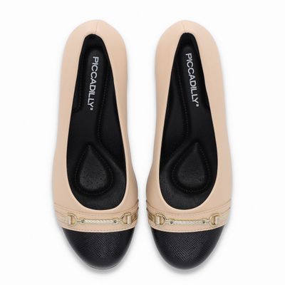 Imagen 2 del producto Zapato Mujer Beige/Negro Laura 02 Piccadilly