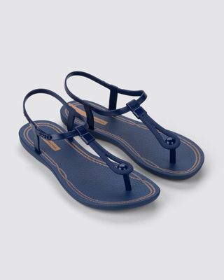 Sandalia Mujer Azul Class Slim Ipanema