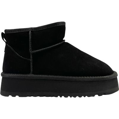 Botin Chiporro Mujer Negro San Francisco Detogni