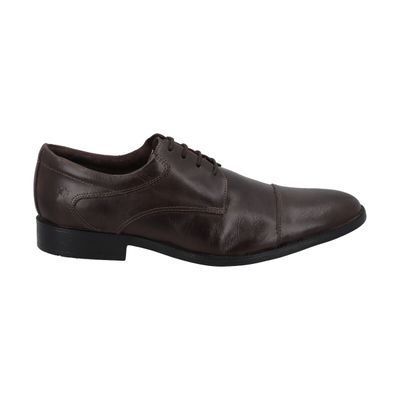 Zapato Formal Hombre Cuero Café 567 Perlatto
