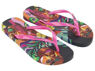 Imagen 2 del producto Sandalia Mujer Negro/Rosa Graffiti Ipanema