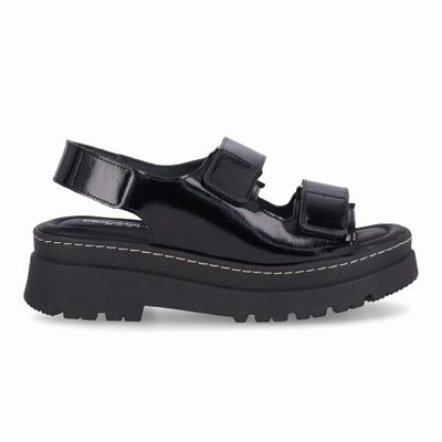 Sandalia Mujer Negro Nathalia Piccadilly