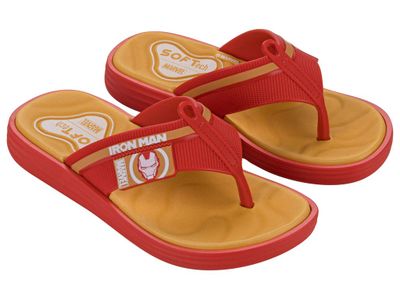 Imagen 2 del producto Sandalia Infantil Rojo/Amarillo Marvel Ipanema