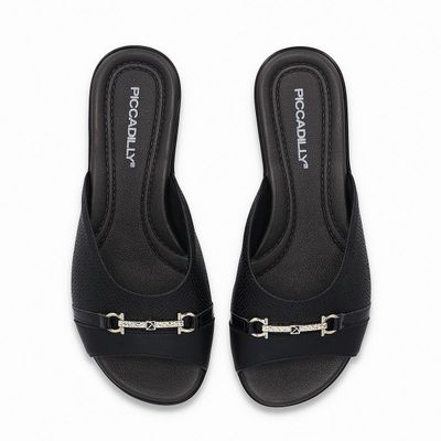 Imagen 2 del producto Sandalia Mujer Negro/Dorado Camila 905 Piccadilly