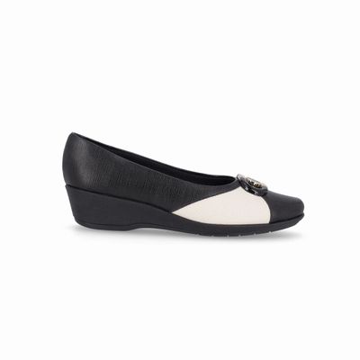 Imagen 1 del producto Zapato Mujer Negro/Blanco Ivone 72 Piccadilly