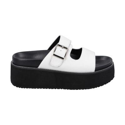 Sandalia Mujer Blanco Nida Police